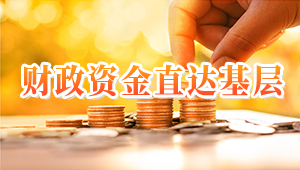 財政資金直達基層